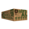 Big Country Raw XL Feast 30 lb raw frozen dog food five protein variety vacuum sealed pouches