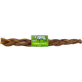 Asado braided bully stick 12-inch air-dried beef pizzle dog chew
