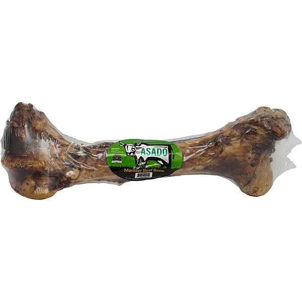 Asado Monster Beef Bone largest slow-roasted femur bone dog chew