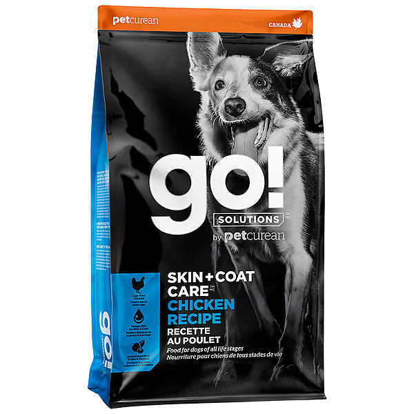 GO! Skin + Coat Care Chicken Recipe with Grains 12 lb