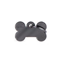 MyFamily Small Basic Black Brass Bone ID Tag