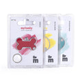 MyFamily Small Yellow Basic Handmade Heart ID Tag, hand-finished yellow heart shape