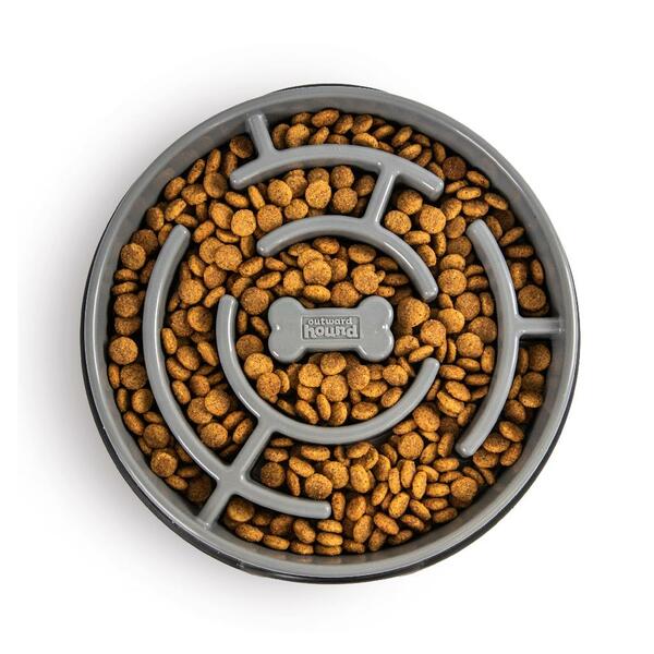 Outward Hound Fun Feeder Slo-Bowl Slow Feeder