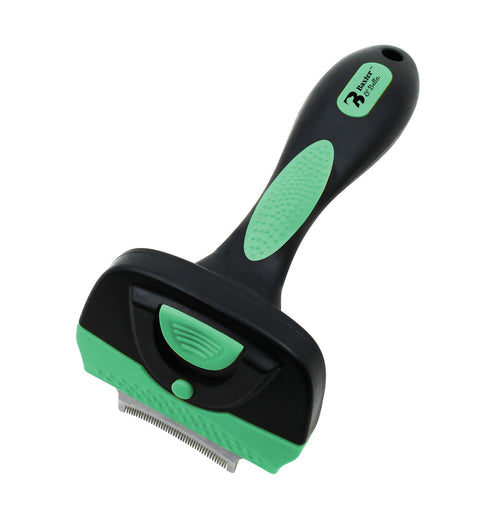 Baxter & Bella self-cleaning curved deshedding tool for cats