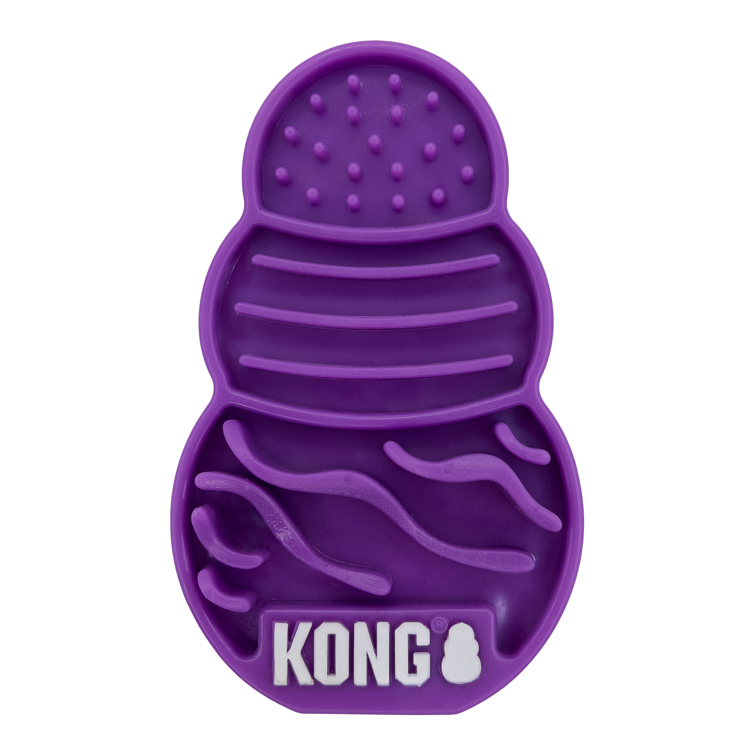 KONG Licks Kitty cat food and treat lick mat with suction cups, small