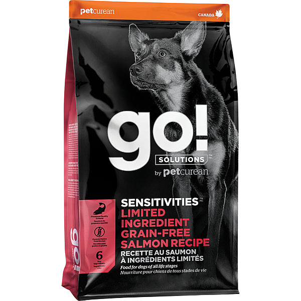 GO! Sensitivities Limited Ingredient Grain-Free Salmon Dry Dog Food 22 lb