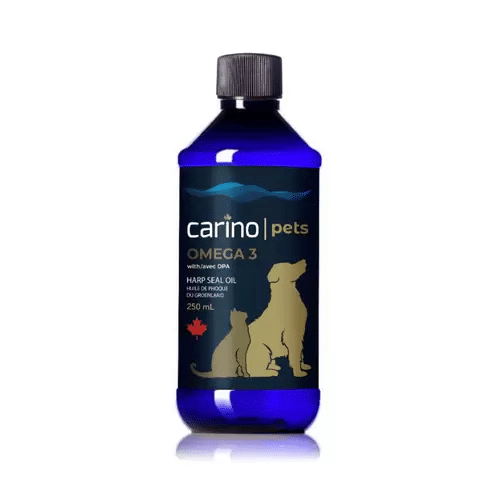 Carino Pets Omega-3 Harp Seal Oil for dogs and cats 250ml liquid supplement