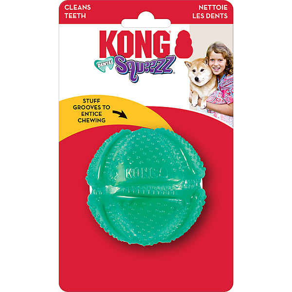 KONG Squeezz Dental Ball — Medium