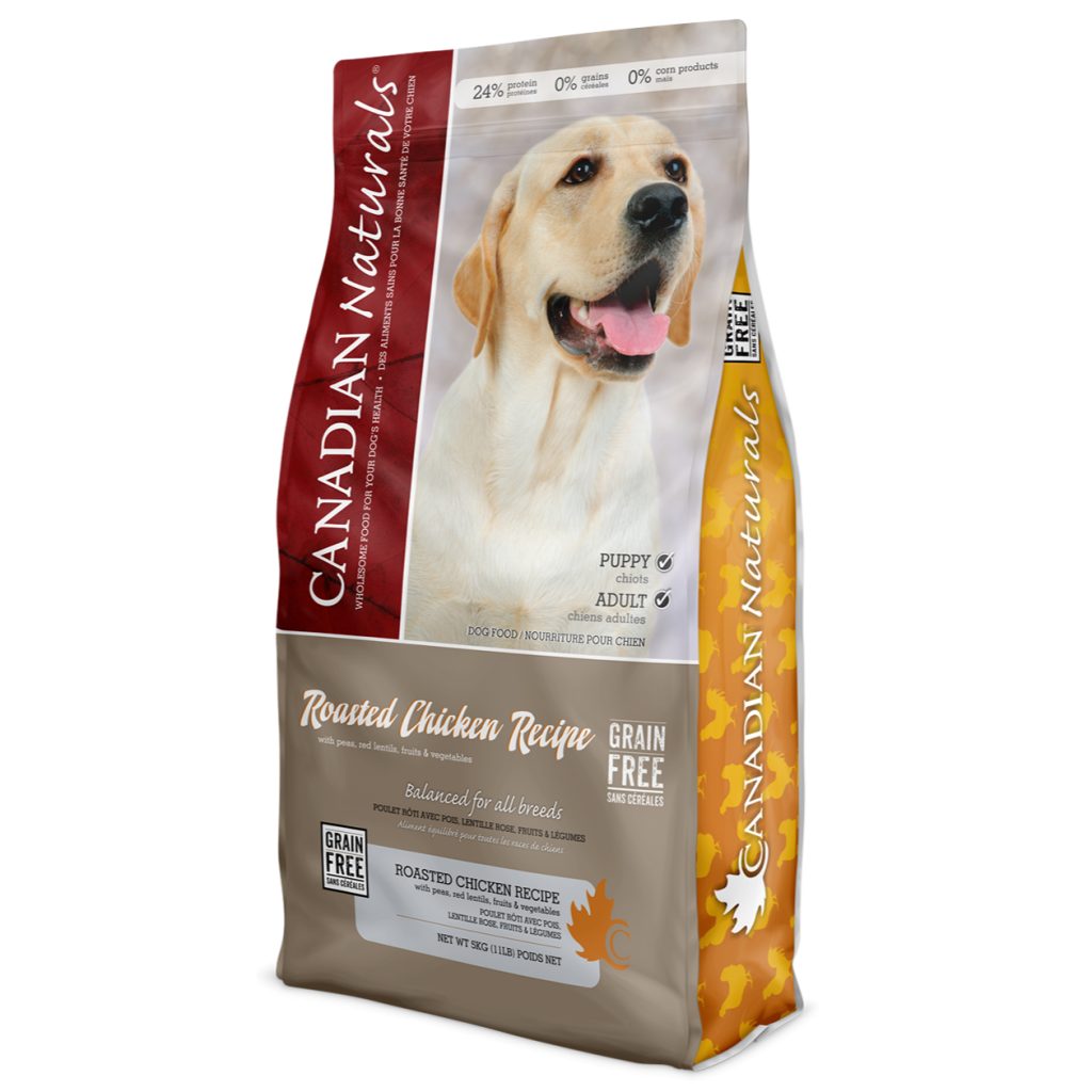 Canadian Naturals Grain-Free Roasted Chicken dry dog food 25 lb bag