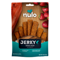 Nulo FreeStyle salmon jerky strips with strawberry dog treats 5 oz bag