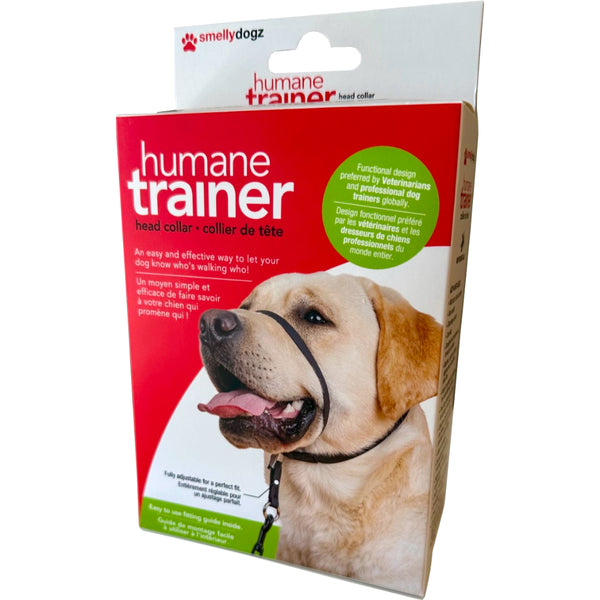 Smellydogz - Humane Headcollar Black Small 0.63in