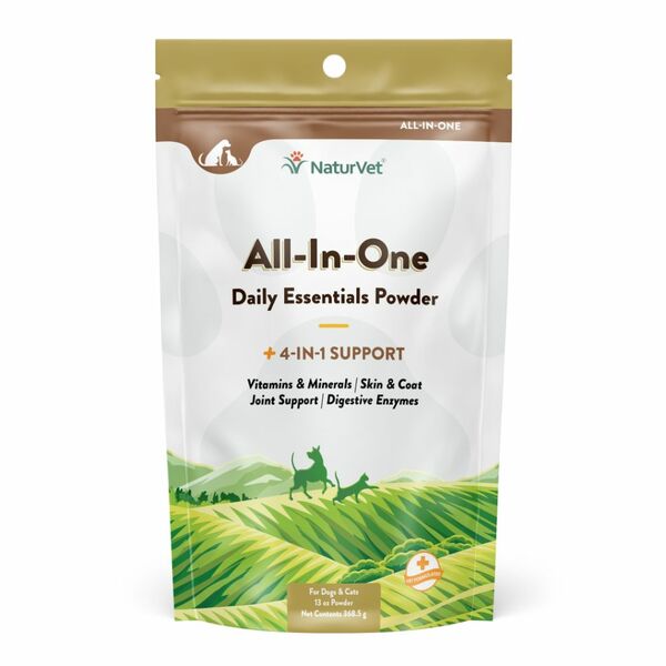 NaturVet - Daily Multi-VitaminPowder with 4in1 Support 13OZ