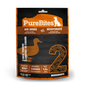 PureBites Duck Jerky air dried dog treats 156g bag