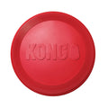 KONG Classic Flyer natural rubber fetch disc dog toy small size