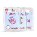 MyFamily Food Collection Strawberry pet ID tag, red, hand-finished in Italy