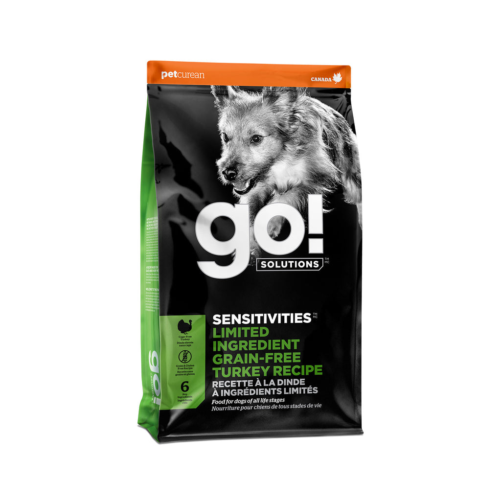 GO! Sensitivities Limited Ingredient Grain-Free Turkey dry dog food 22 lb bag