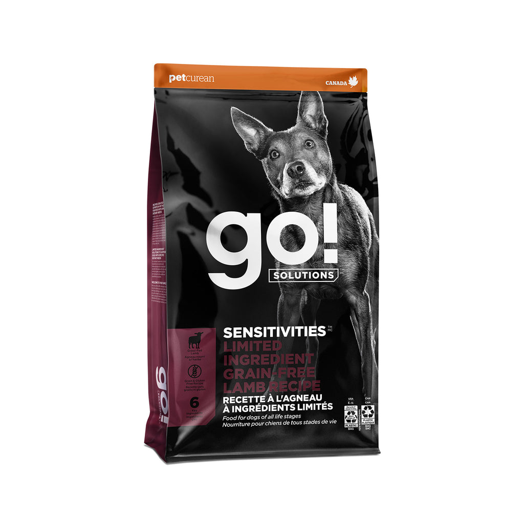 GO! Sensitivities Limited Ingredient Grain-Free Lamb dry dog food 22 lb bag