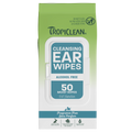 TropiClean Ear Cleansing Wipes 50 count for dogs and cats