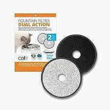 Catit Fresh & Clear Premium Replacement Carbon Filters 2-pack for cat fountain