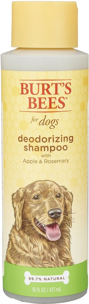 Burt's Bees Deodorizing Dog Shampoo Apple and Rosemary 16 oz bottle