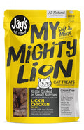Jay's My Mighty Lion Lick'n Chicken grain-free moist cat treats 75g