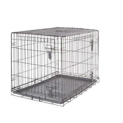 Dogit Two Door Wire Home Crate with Divider Large