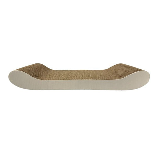 Bad Kitty Scratch and Lounge cat scratcher with catnip