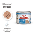 Royal Canin Starter Mother & Babydog Ultra Soft Mousse wet dog food 145g can