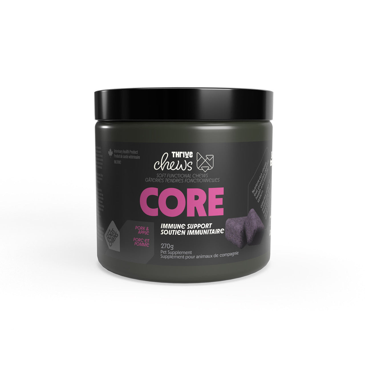 Thrive Core Immune Support soft chew dog supplement 270g