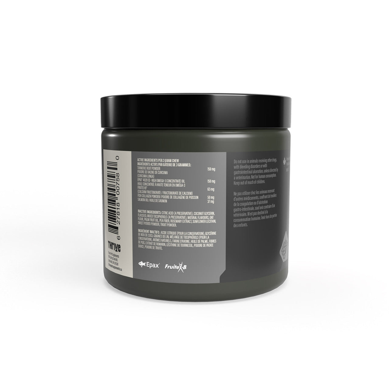 Thrive Flex Hip and Joint soft chew dog supplement 270g