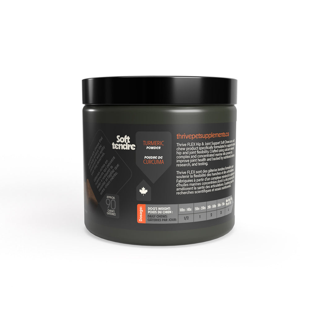 Thrive Flex Hip and Joint soft chew dog supplement 270g