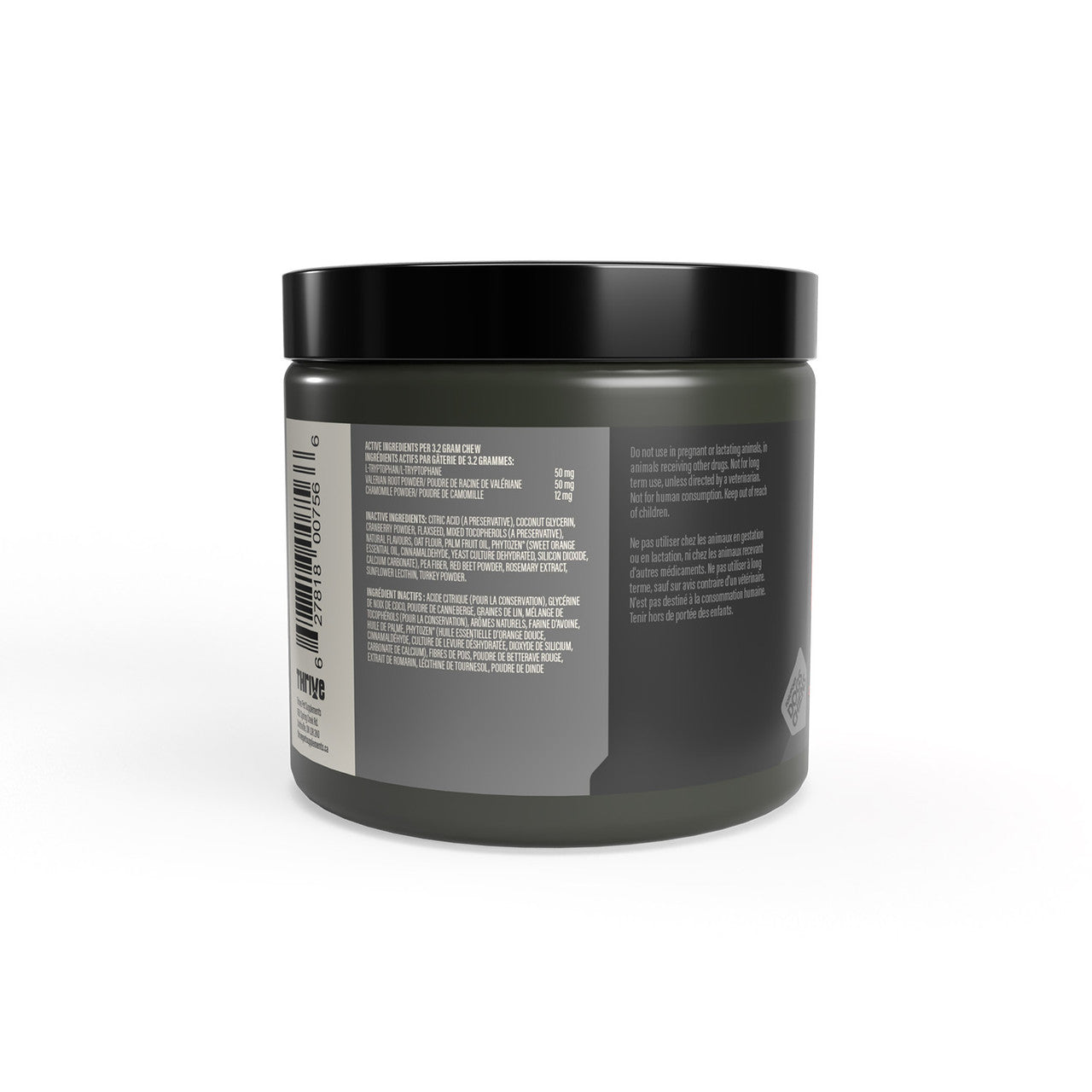 Thrive Relax Calming soft chew dog supplement 270g