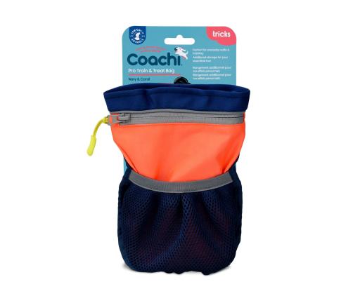 Coachi - Tricks Train & Treat Bag Navy & Coral (DISC)
