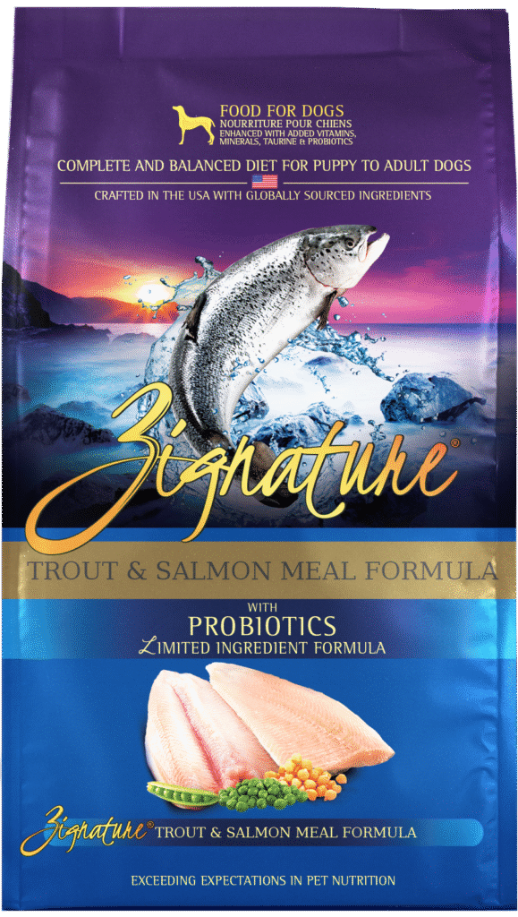 Zignature Limited Ingredient Diet Trout and Salmon Dry Dog Food 25 lb bag